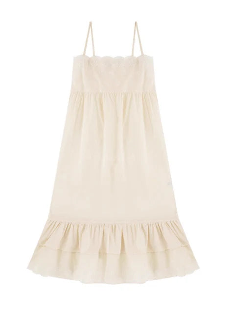 Vintage Rose Lace Nightgown