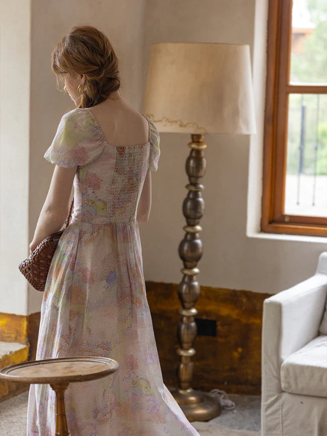 Whispering Meadows Floral Dress