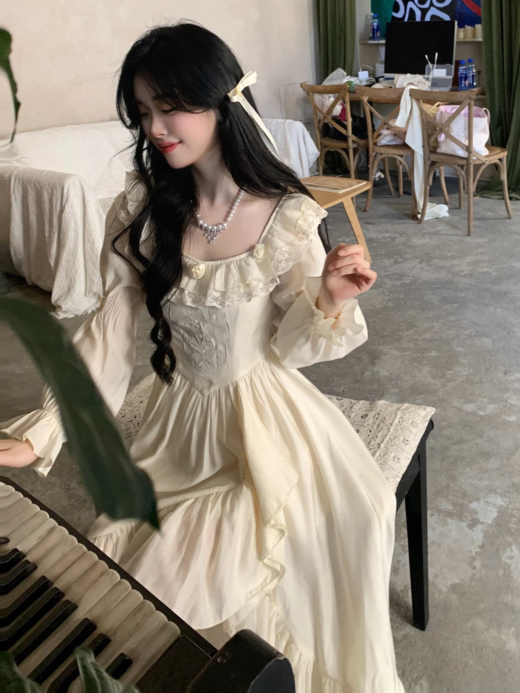 Fairytale Romance Ruffle Dress