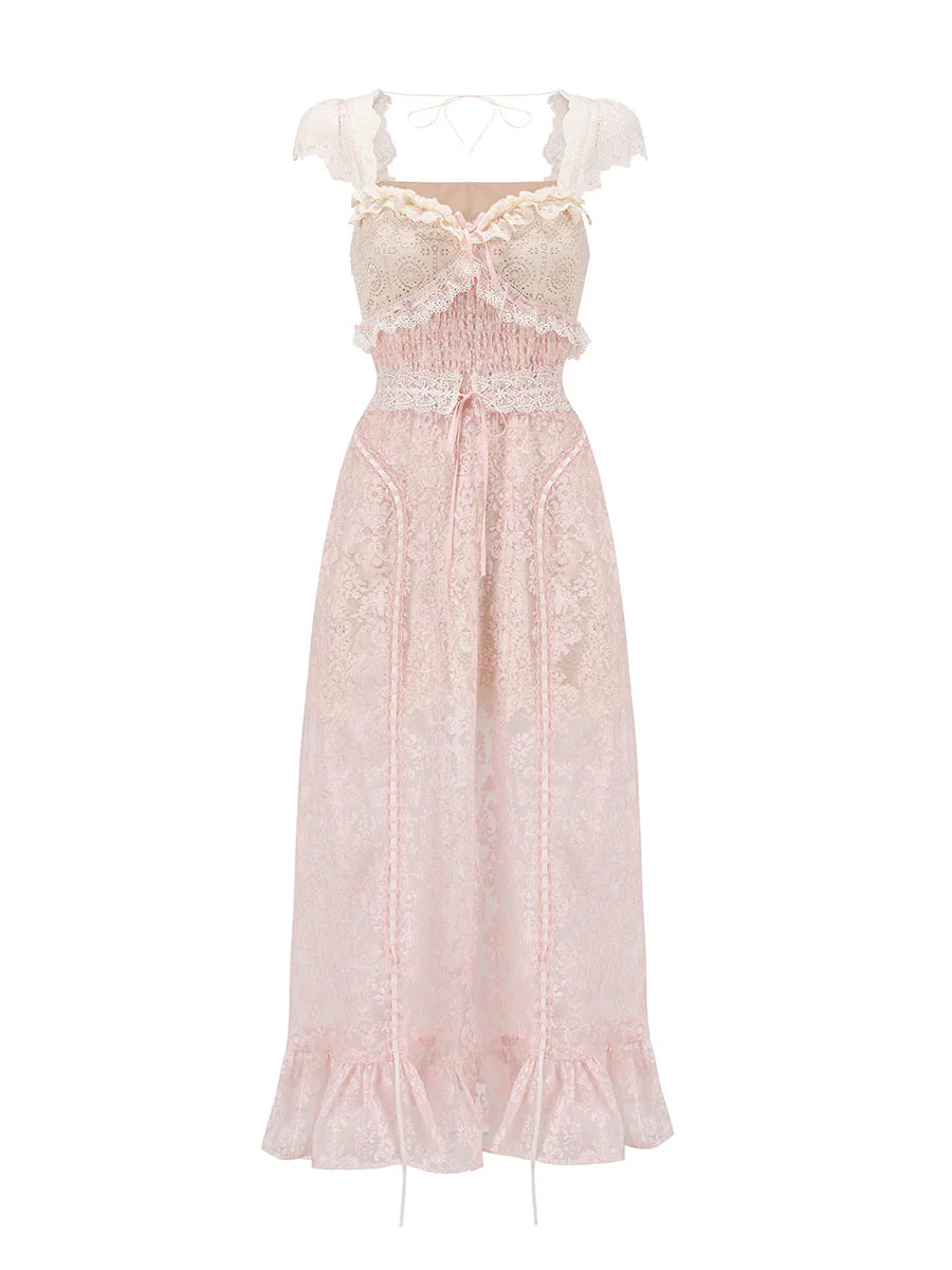Ethereal Lace Princess Dress