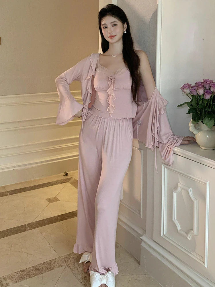 Whimsical Blossom Loungewear Set