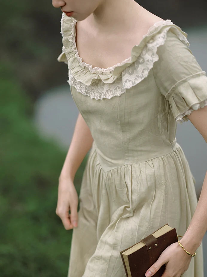 Ava's Mint Whisper Dress