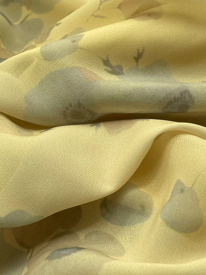 Lemon Blossom Tie-Front Floral Dress