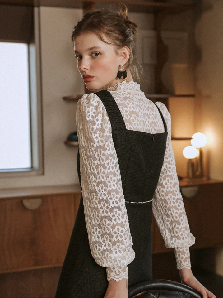 Victorian Lace Elegance Blouse