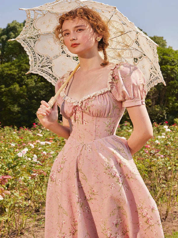 The Enchanted Walk in the Blossom Gown Dress