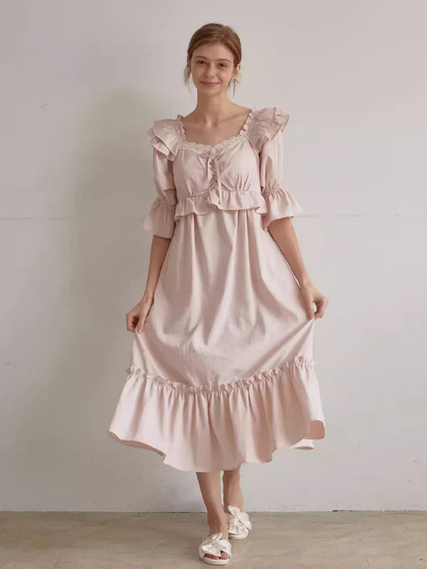 Pink Dream Ruffle Sleepwear
