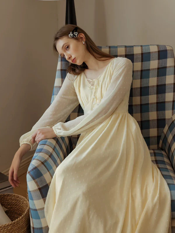 Pale Yellow Fairy Elegance Dress