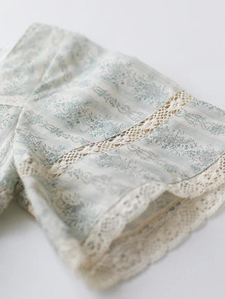 Emily's Sky Blue Floral Print Dress