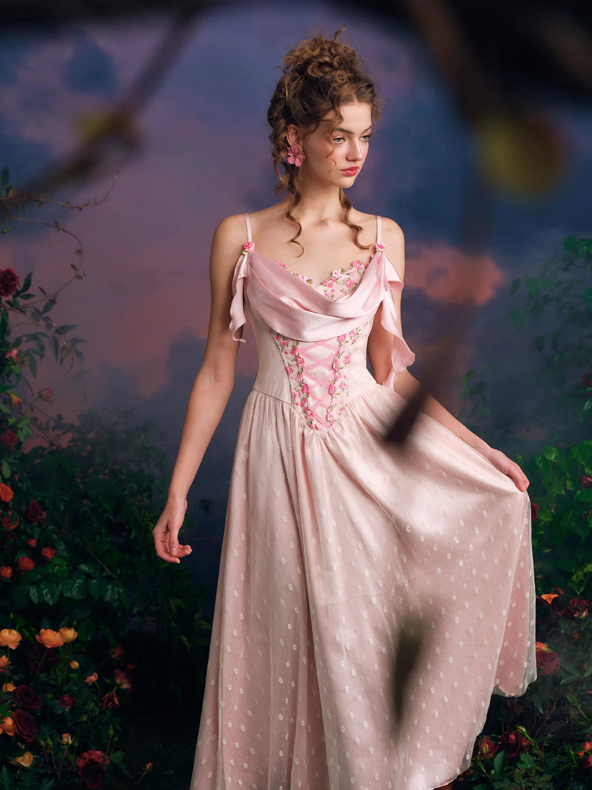 Fairy Garden Lace-Up Princess Dress