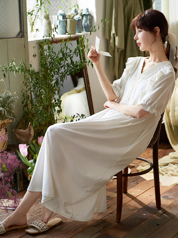 Ivory Blossom Comfort Sleepwear