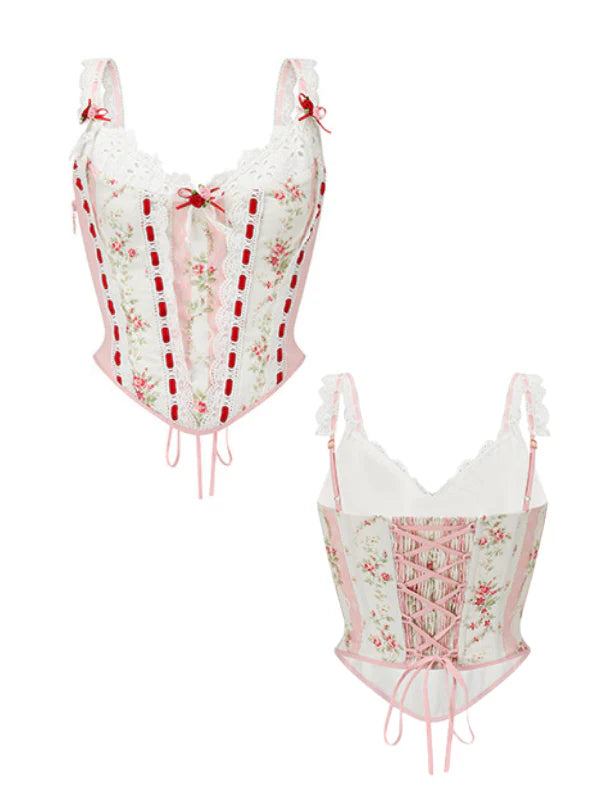 Rose Ribbon Garden Corset