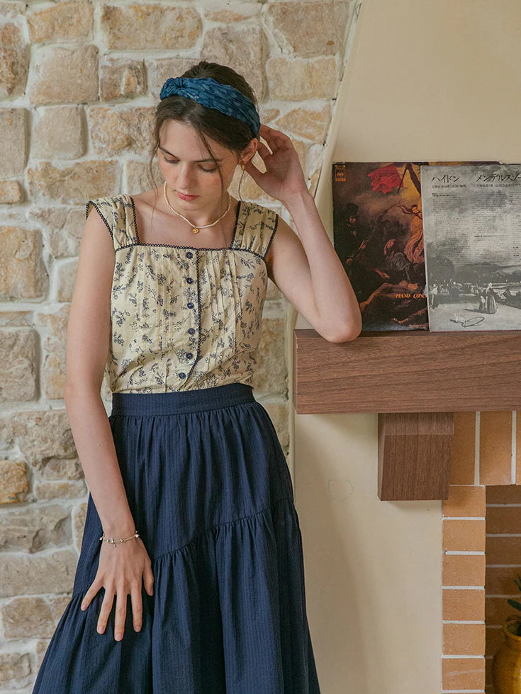 Evelyn's Summer Garden Top