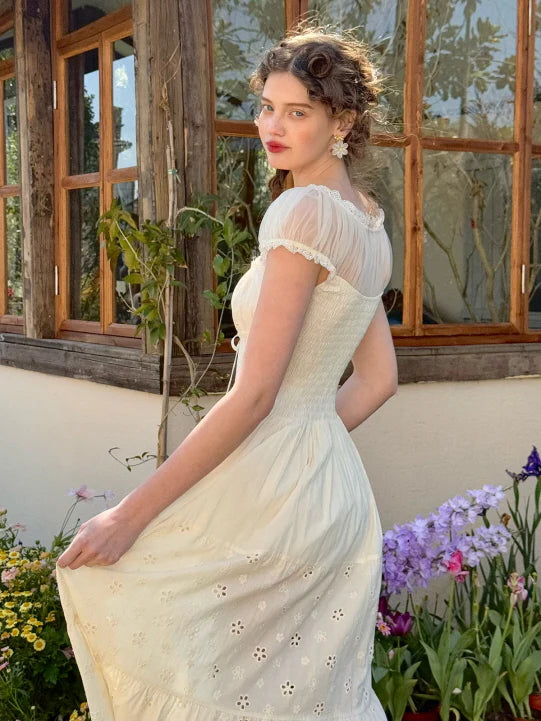 Blossom Meadow Cotton Dress