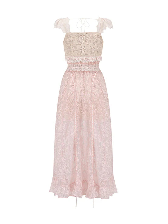 Ethereal Lace Princess Dress