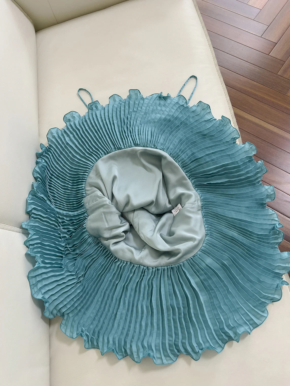 Fairytale Floral Blue Lace Dress