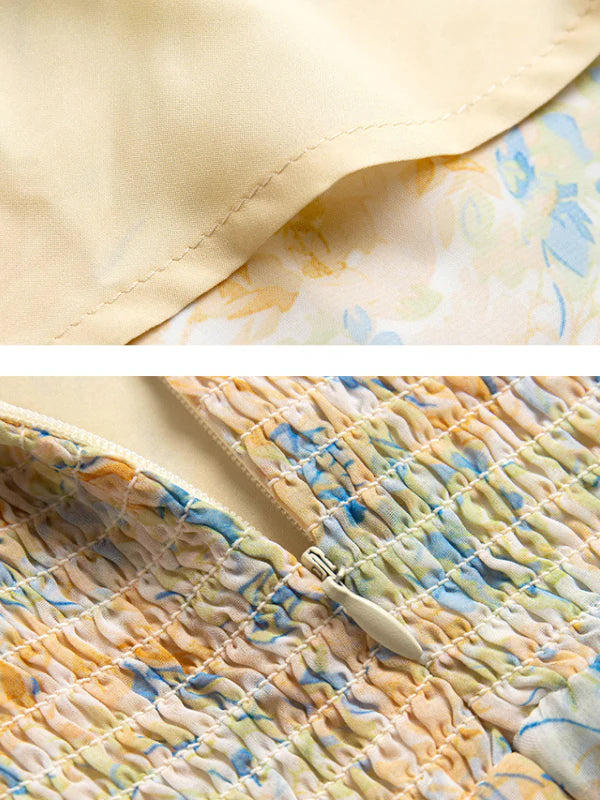 Sunshine Fairy Yellow Floral Dress