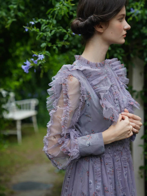 Whispering Garden Fairy Ruffle Dress