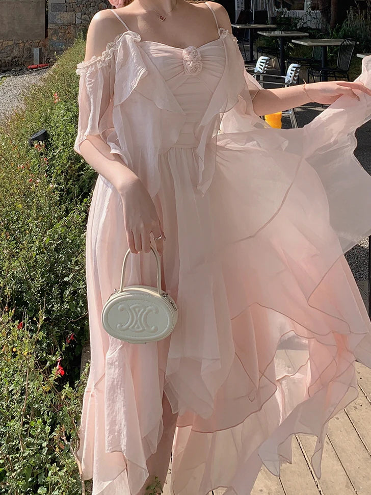 Flora's Fairy Feather Dress