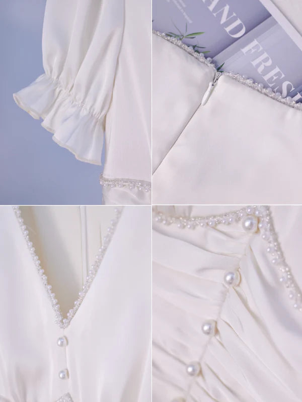 Elegance Enchanted Princess Satin Dress