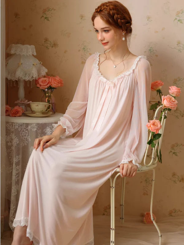 Whispering Fairy Delicate Lace Nightdress