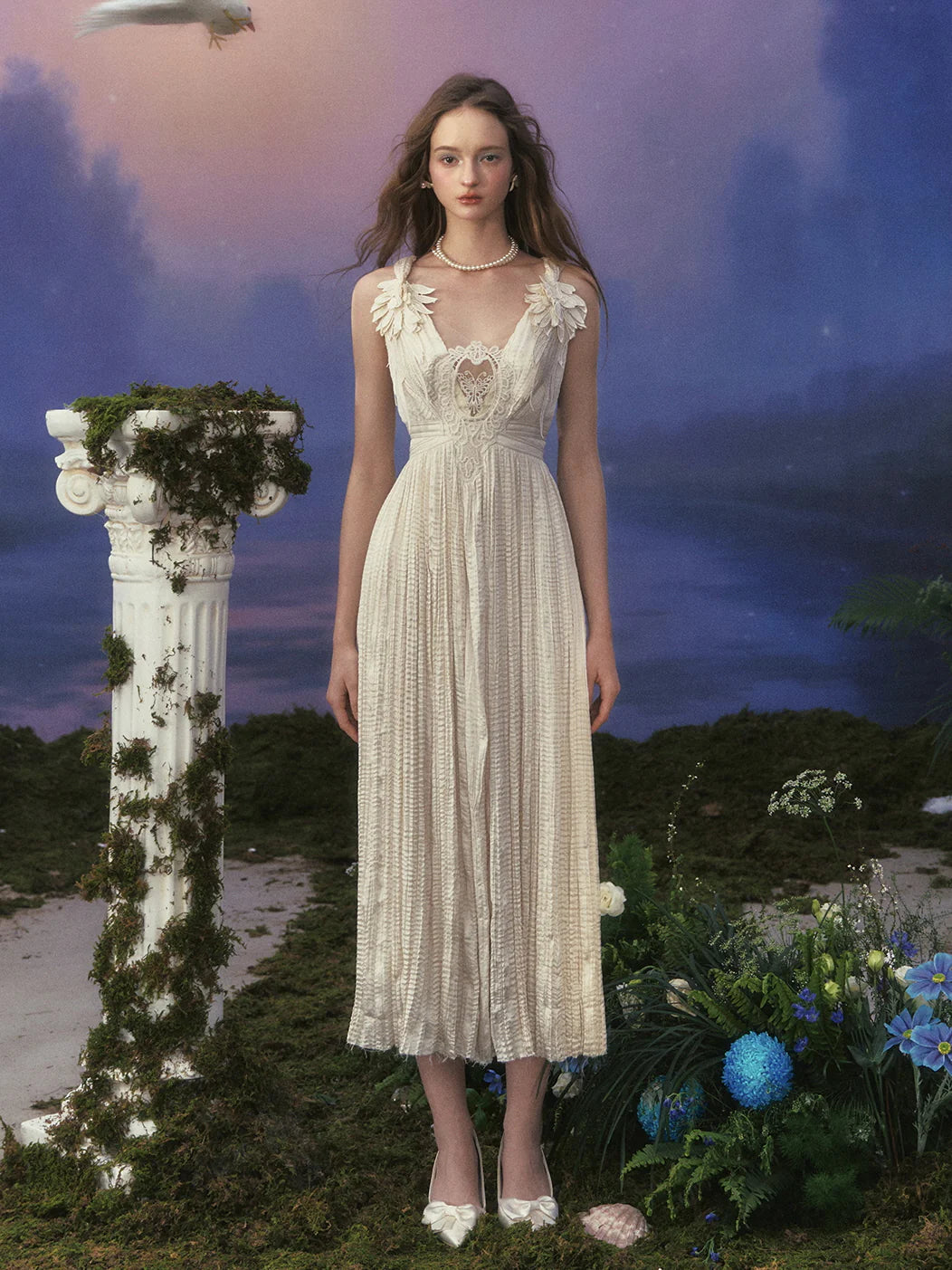 Mythical Princess Vintage Lace Dress