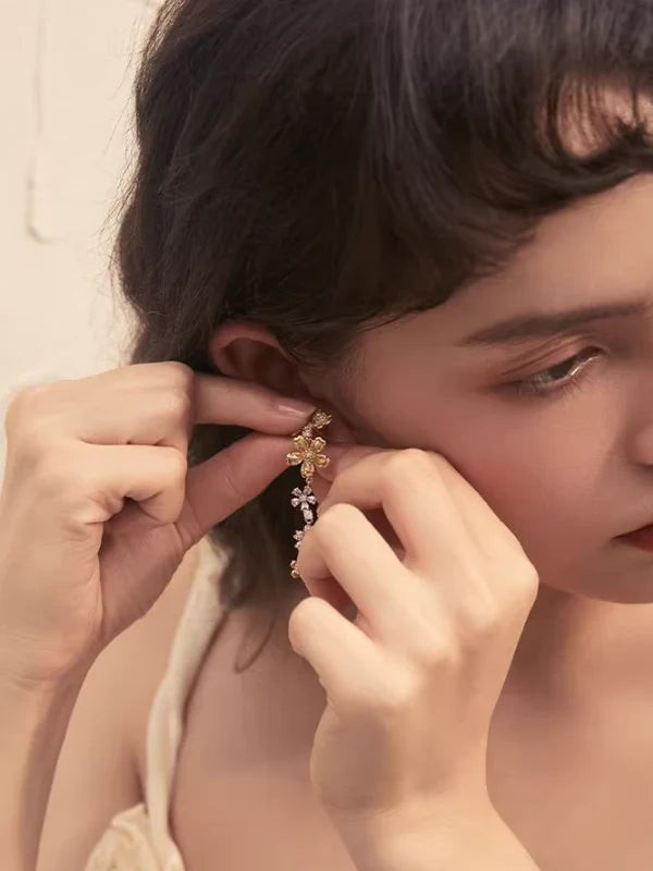 Splice Flower Earrings