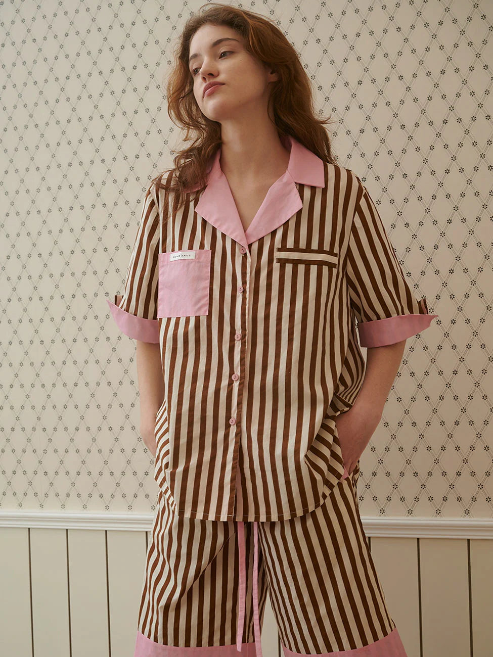 Sweet Stripes Cotton Pajama Loungewear