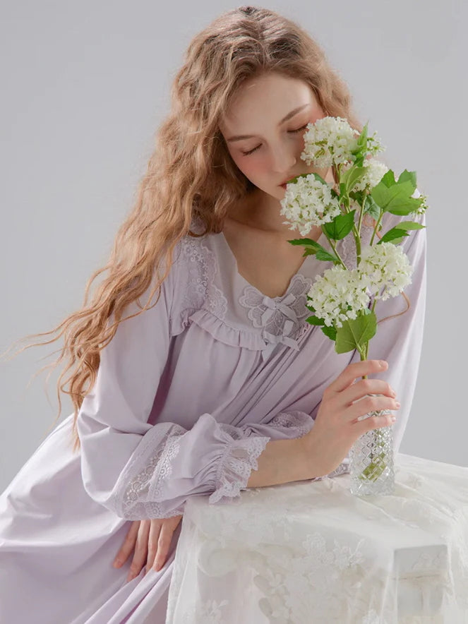 Celestial Lace Dream Nightgown