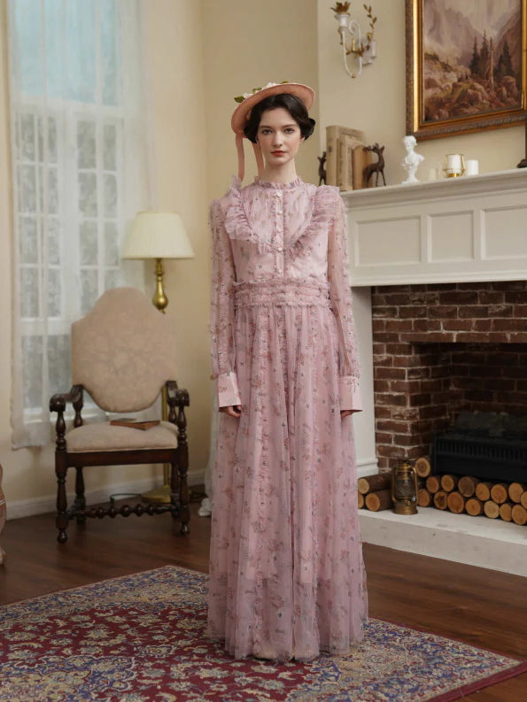 Whispering Garden Fairy Ruffle Dress