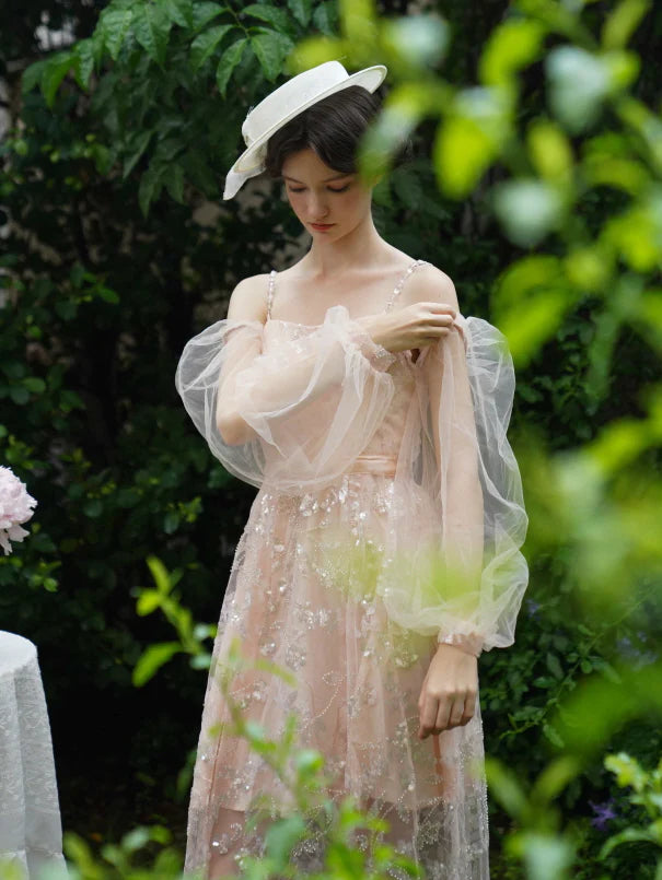 Blush Garden Glimmer Dress