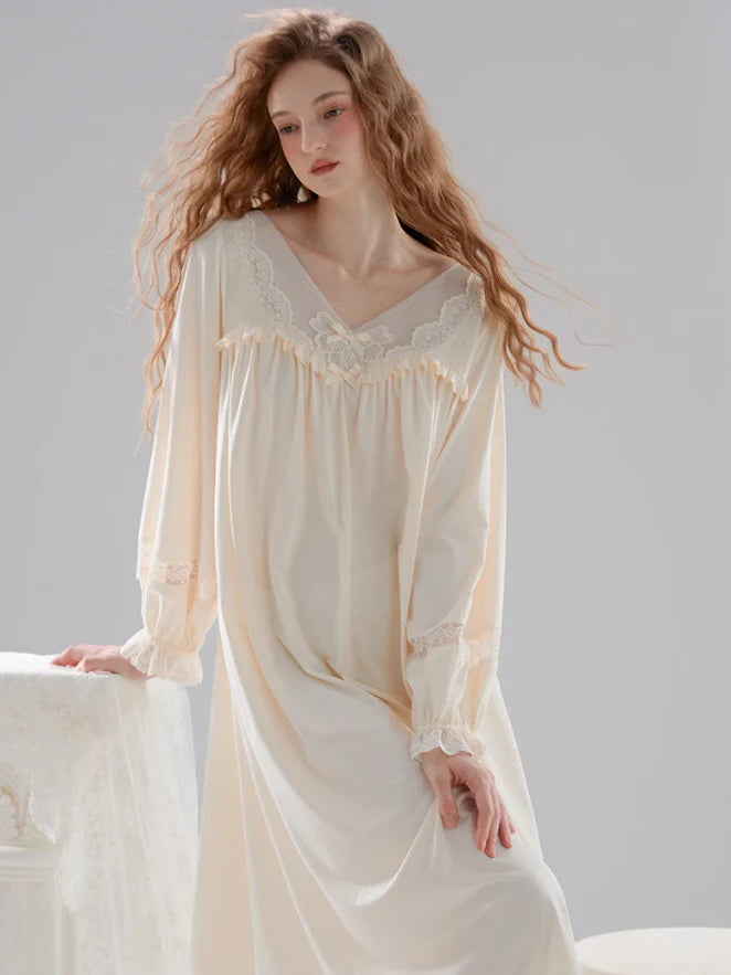 Celestial Lace Dream Nightgown