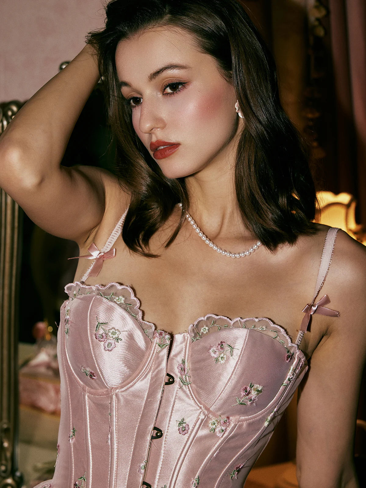Rosy Enchantment Corset