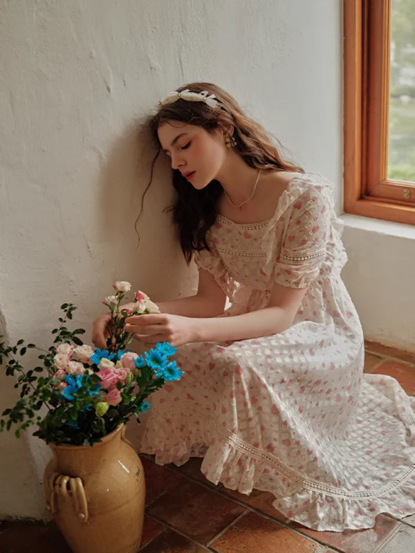 Sweetheart Whispers Chiffon Dress