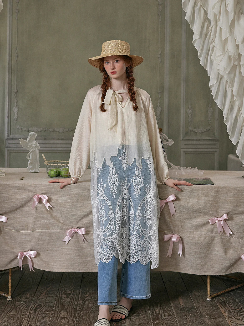 Isabella's Vintage Grace Blouse