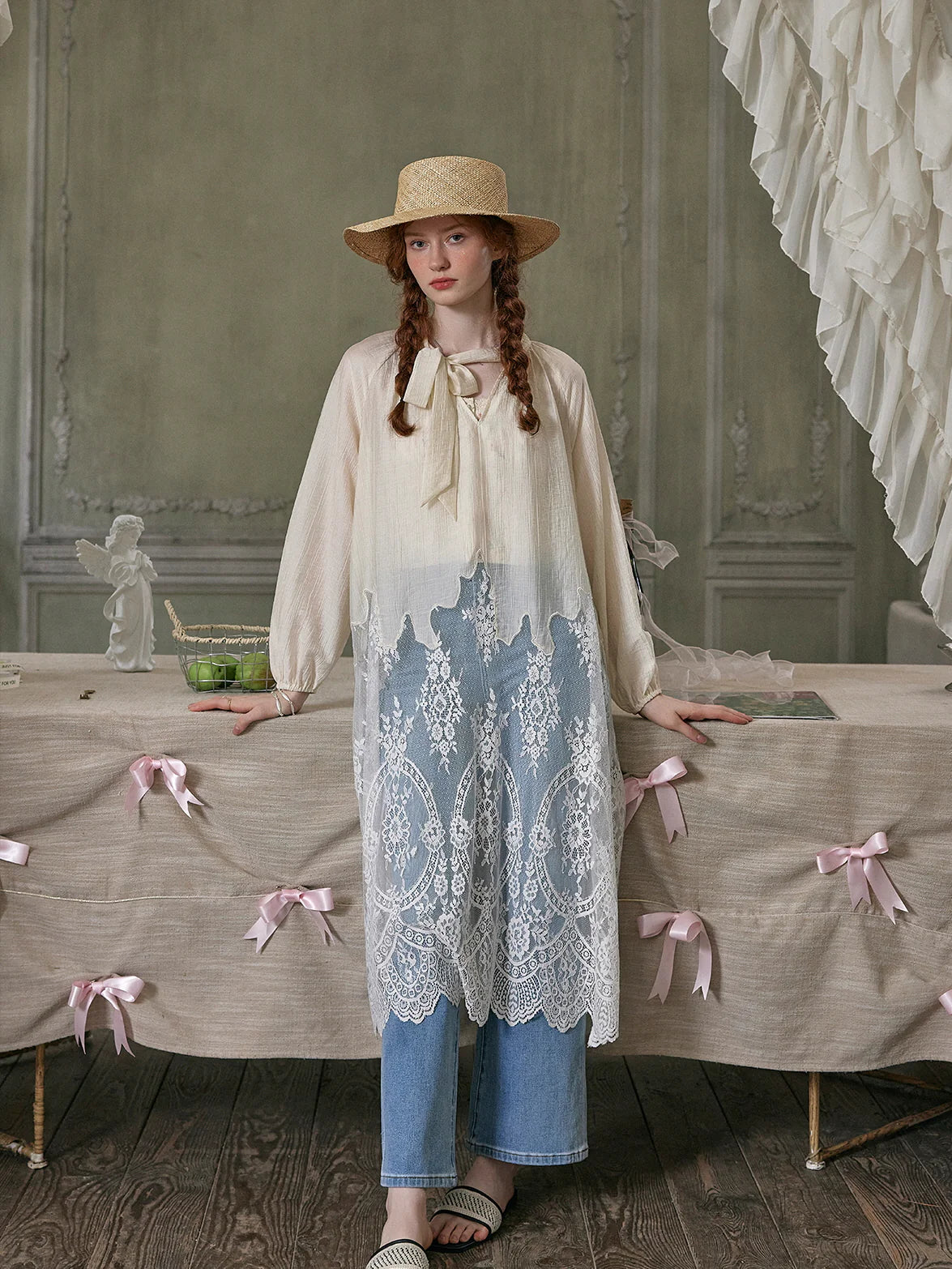 Isabella's Vintage Grace Blouse