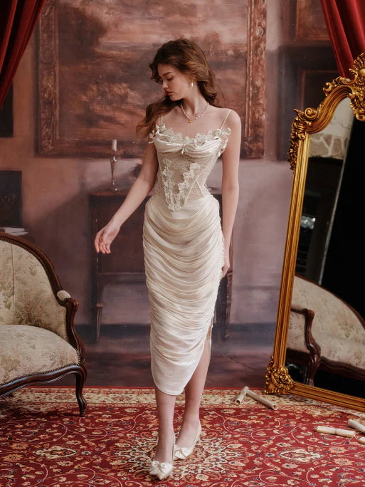 Ivory Lace Bloom Camisole Top