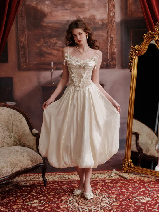 Ivory Lace Bloom Camisole Top