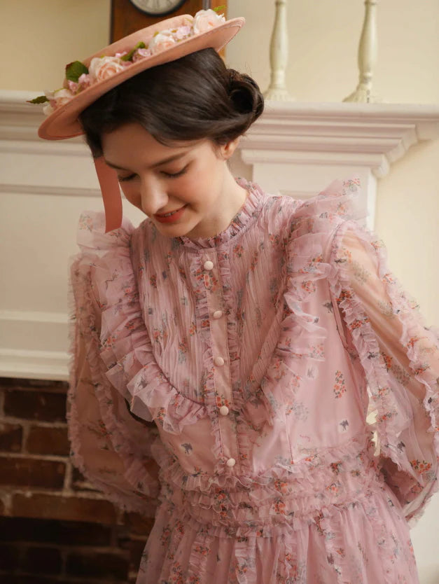 Whispering Garden Fairy Ruffle Dress