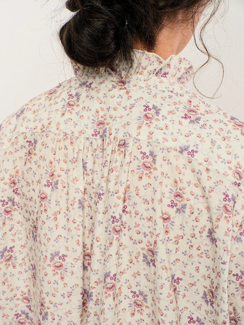 Winter Floral Lace Blouse