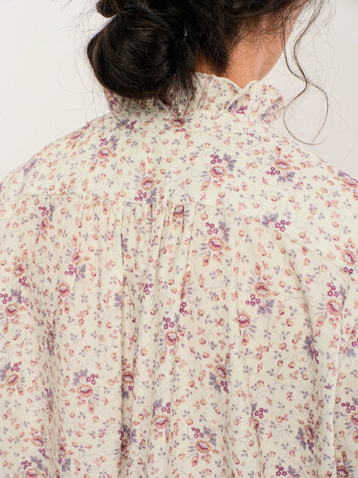 Winter Floral Lace Blouse