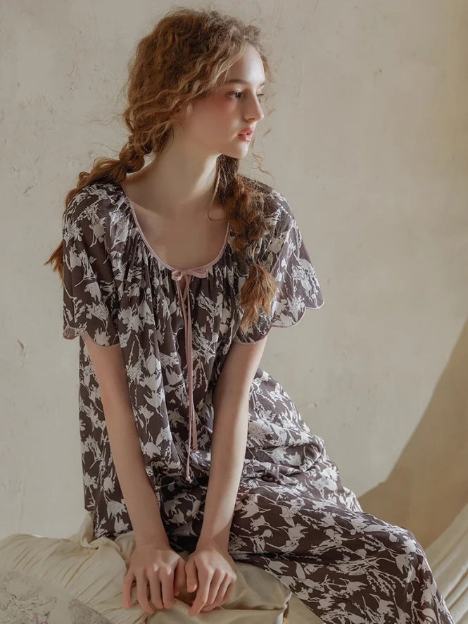 Botanical Whisper Floral Pajama Set