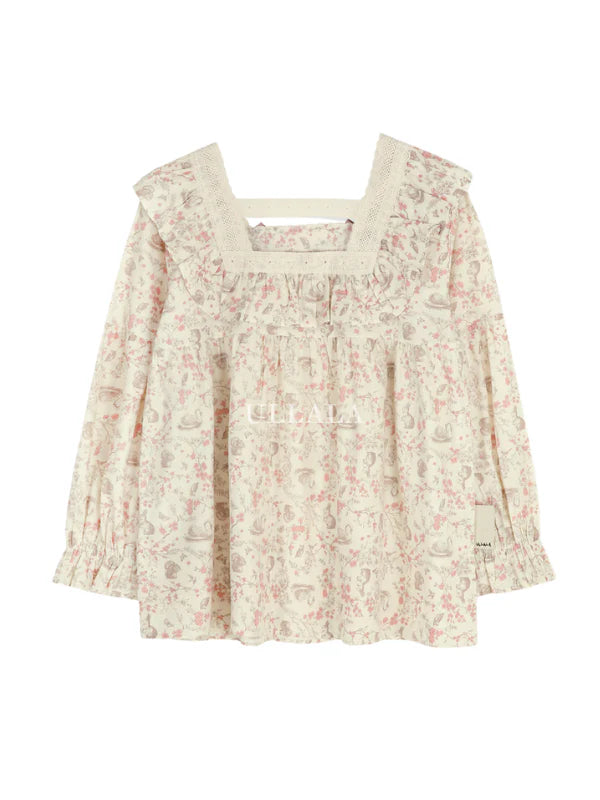 Whispering Woodland Cotton Pajama Set