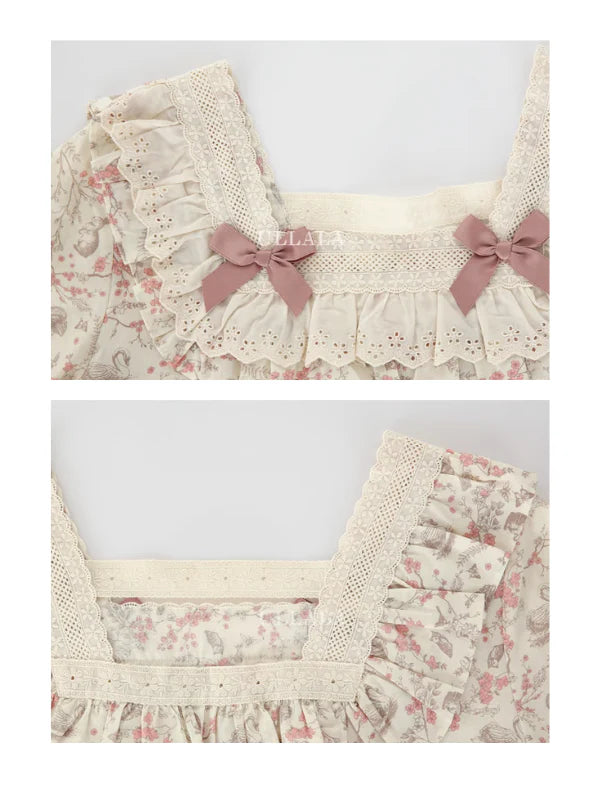 Whispering Woodland Cotton Pajama Set