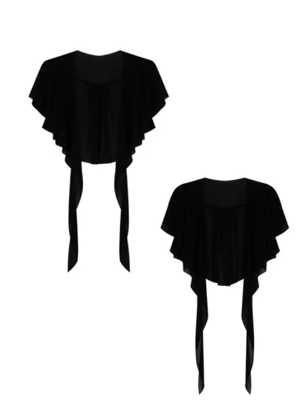 Crimson Rose Drape Dress