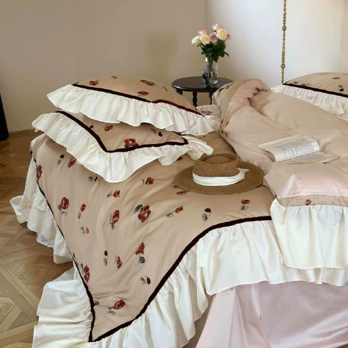 Vintage French Garden Bedding Set