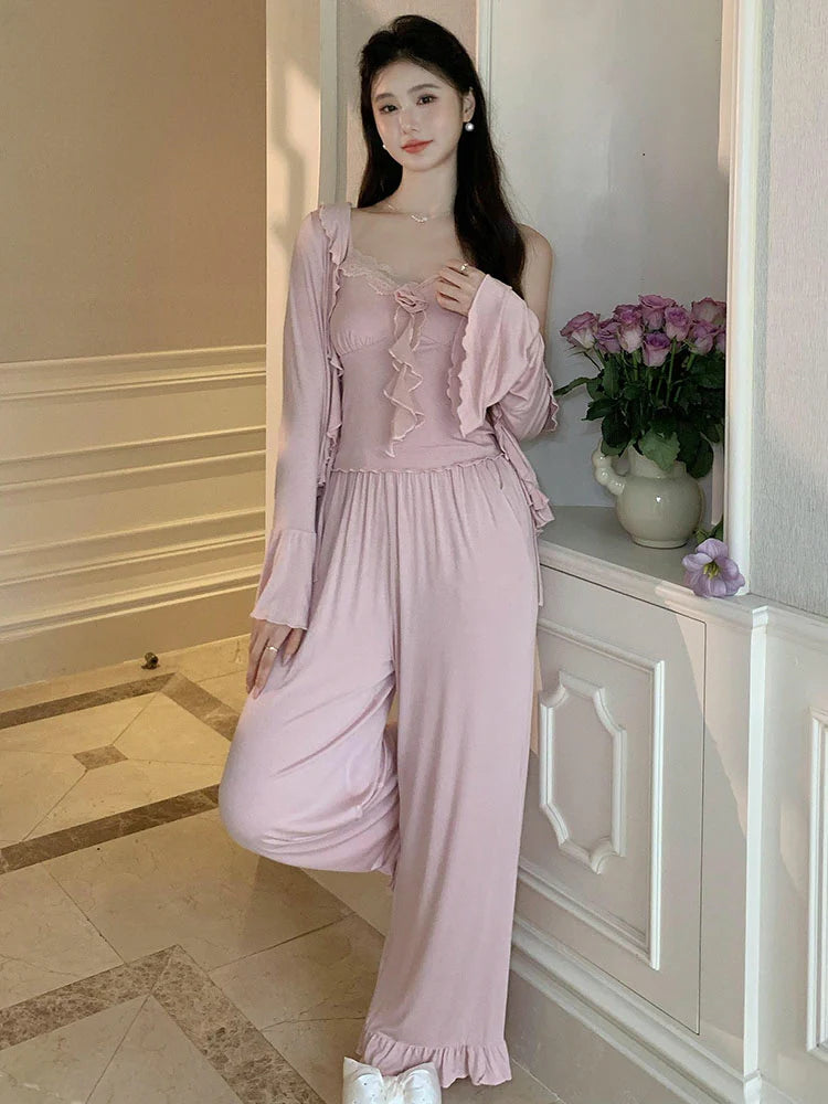 Whimsical Blossom Loungewear Set