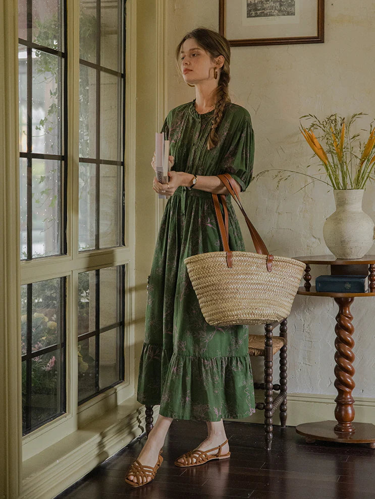 Evelyn's Forest Whispers Summer Dress