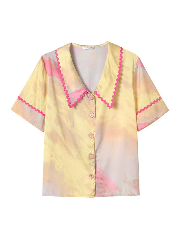 Sunset Dreams Silk Pajama