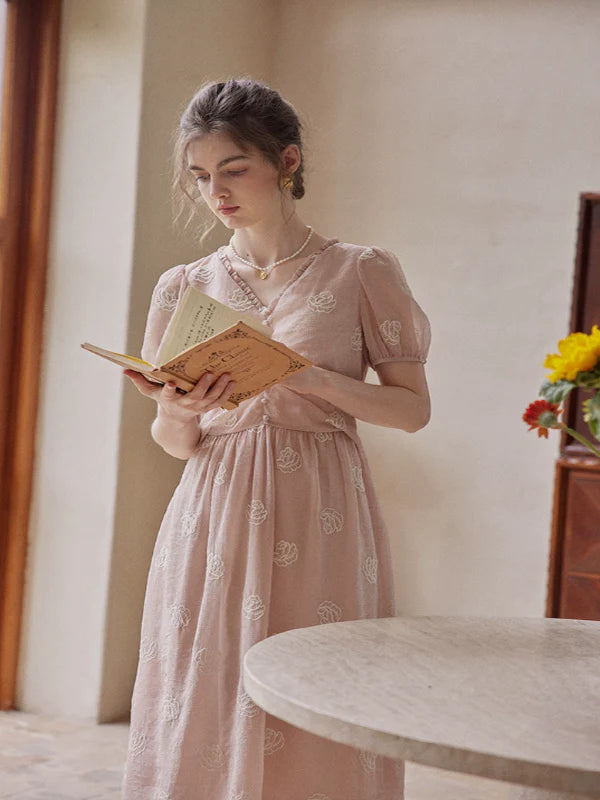 Rosy Rhapsody Reverie Dress