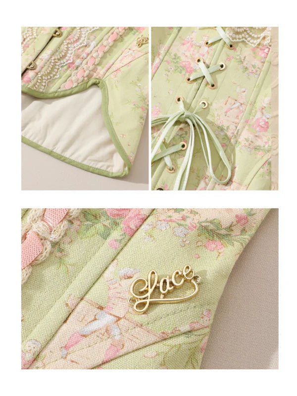 Bella's Spring Blossom Corset